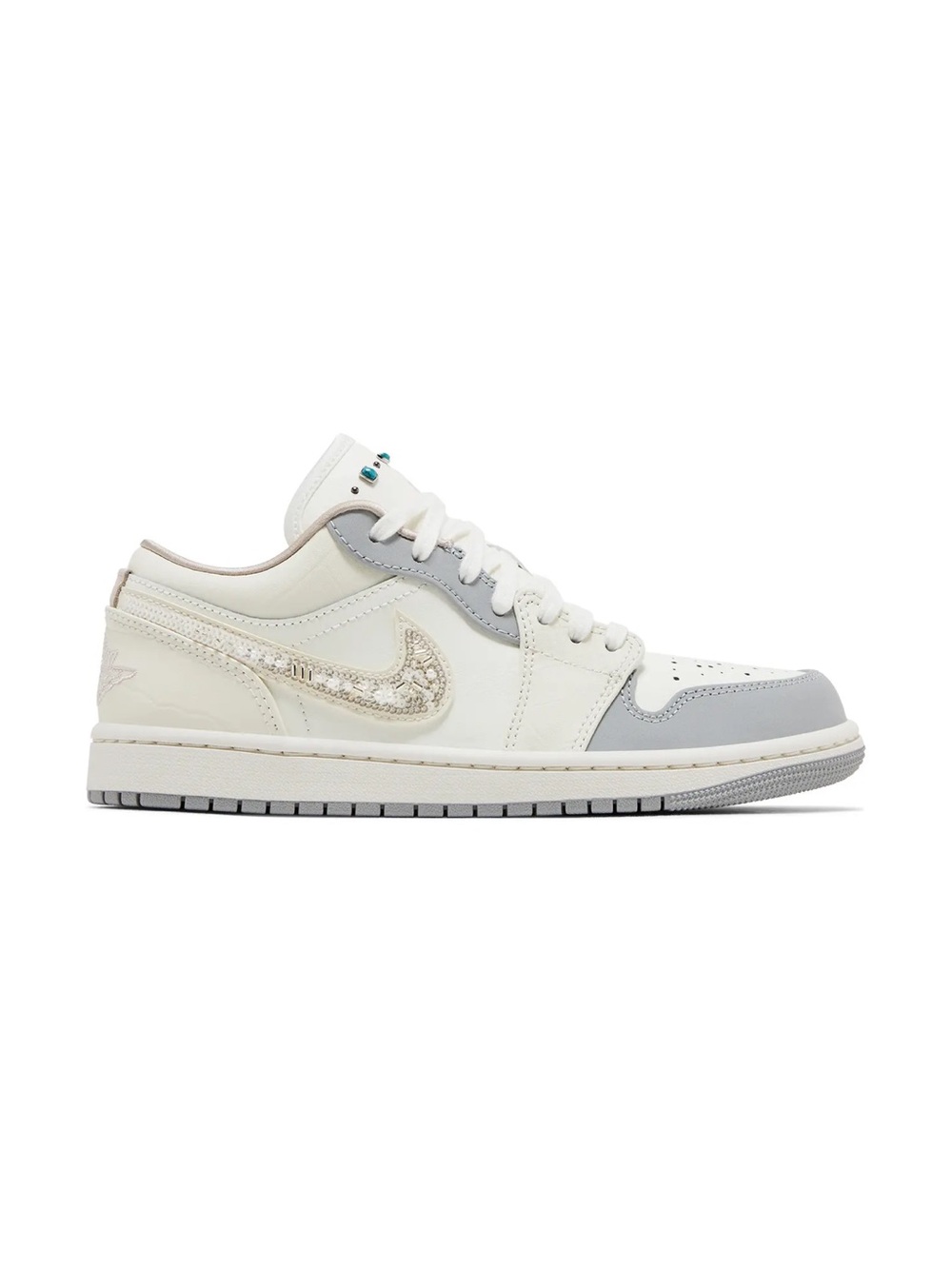 Nike Air Jordan 1 Low Sail Soft Pearl Sneakers